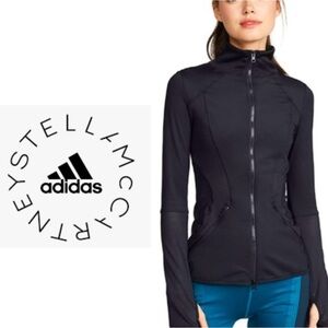 Adidas By Stella McCartney Black Full Zip Track Jacket S